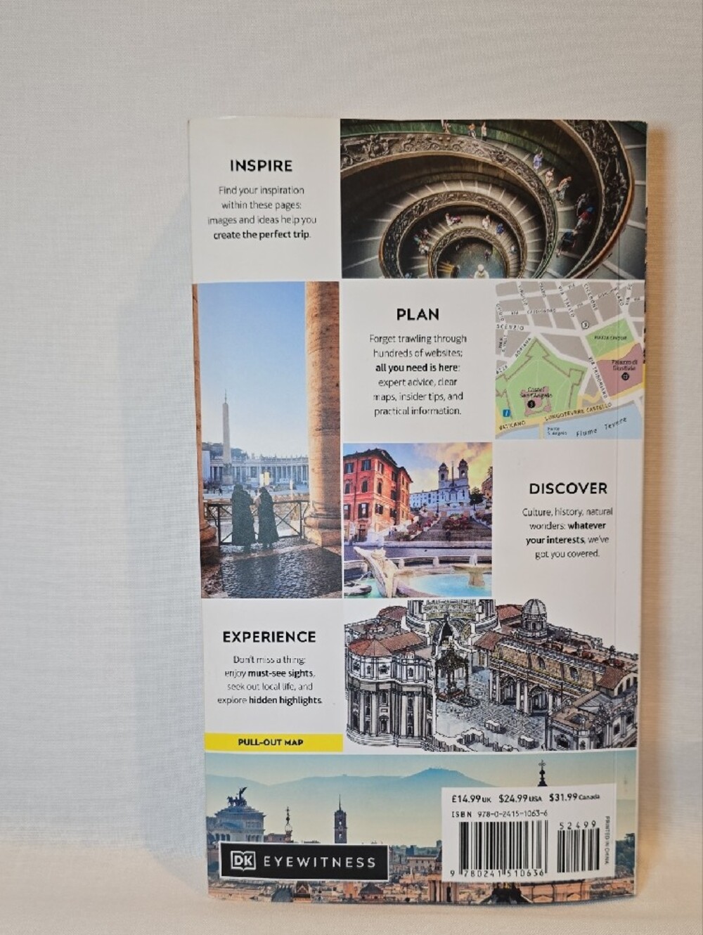 DK EYEWITNESS Rome Travel Guide Book - Picture 2 of 11